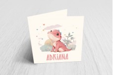 Roze dino